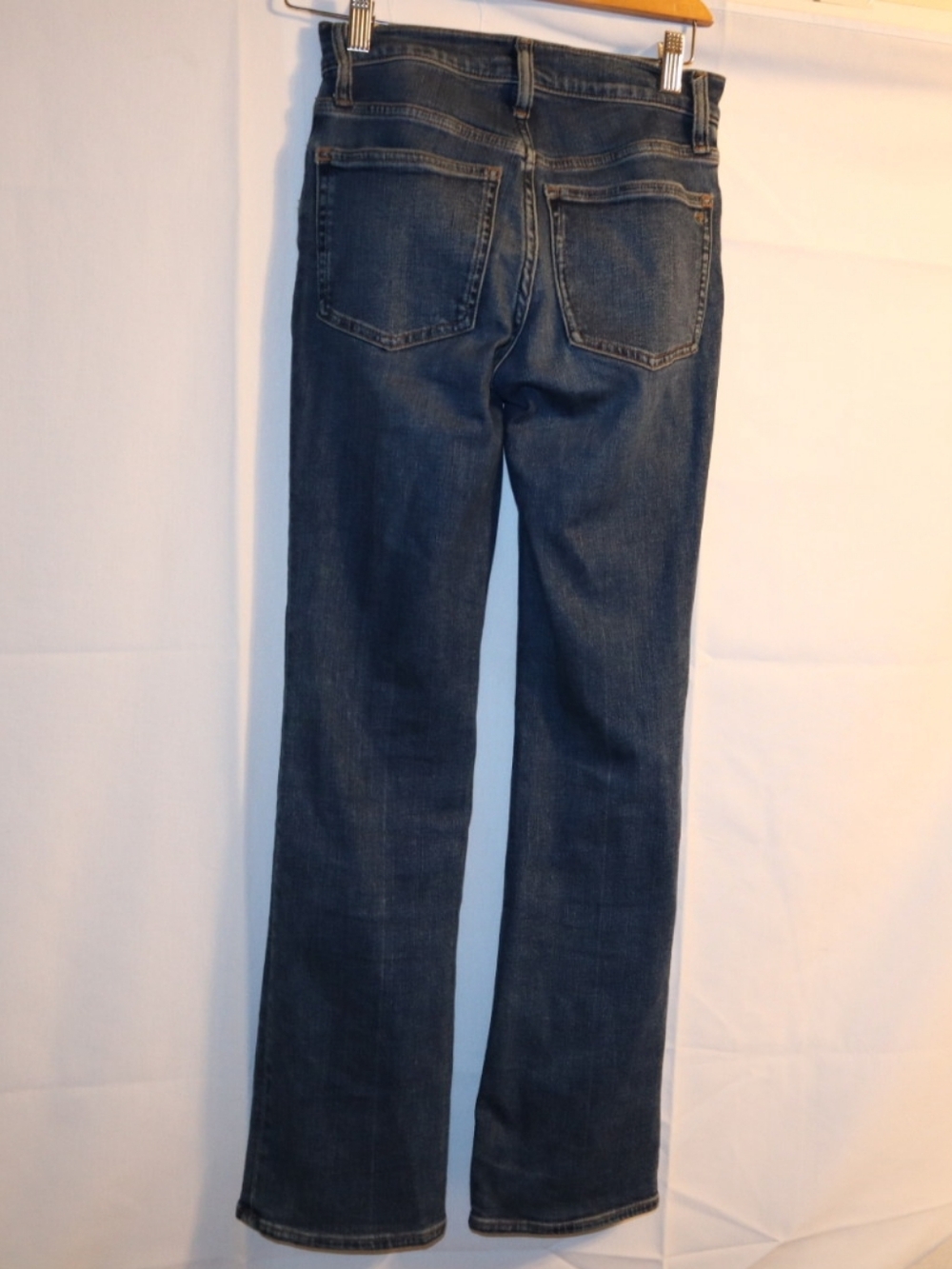 Madewell Petite Kick Out Full-Length Jeans in Devito Wash Size 23 Petite - Picture 8 of 15